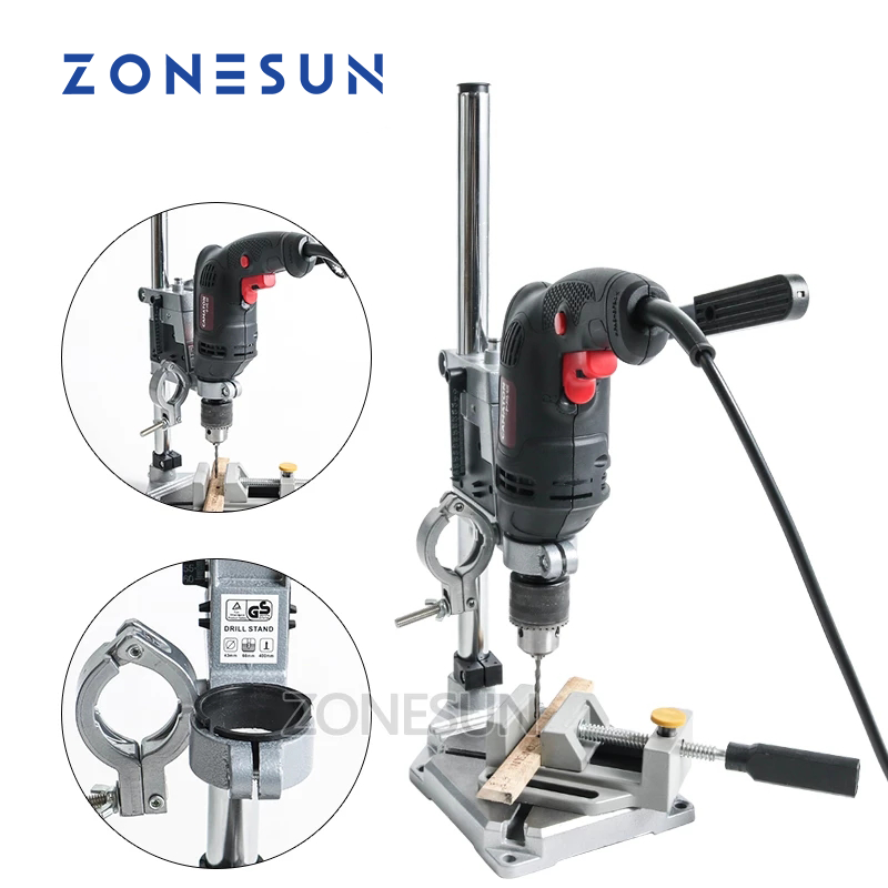 Woodworking Clamp - ZONESUN With fixed Electric Drill holding