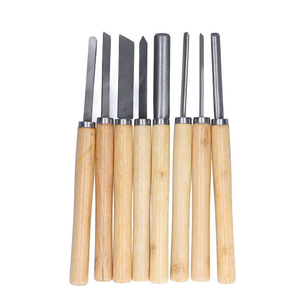 Skew Chisel Wood - 8PCS HSS Steel Wood Turning Chisels