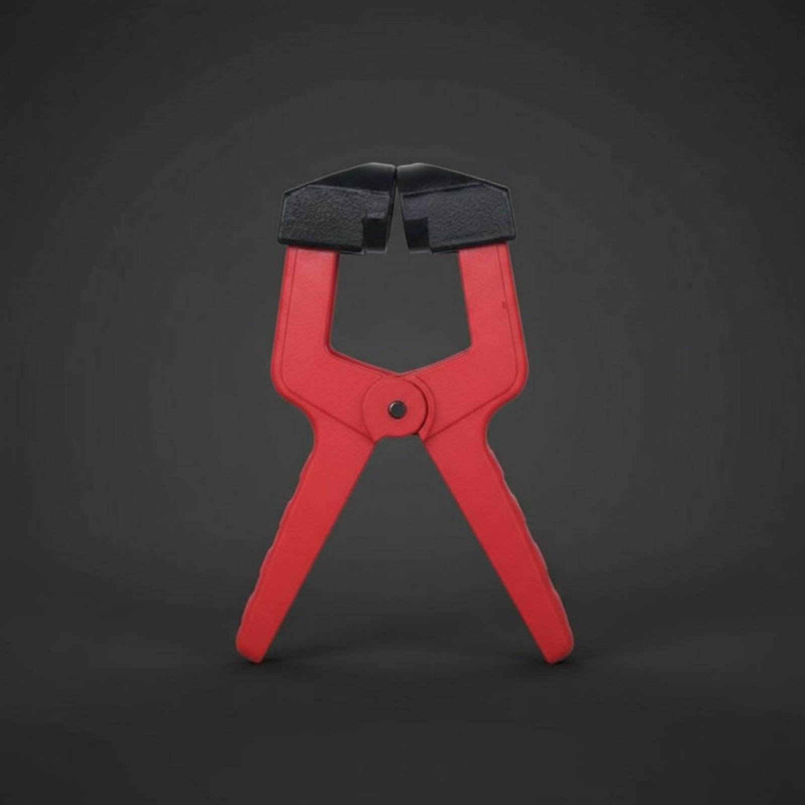 Woodworking Workshop - Triangular Clamp Clamp Red Color Plastic