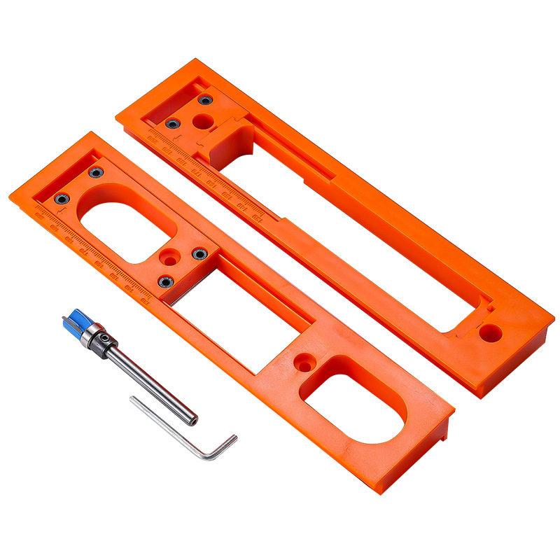 Woodworking Router Templates - 1Pc Hinge Mortise Template Invisible Hinge