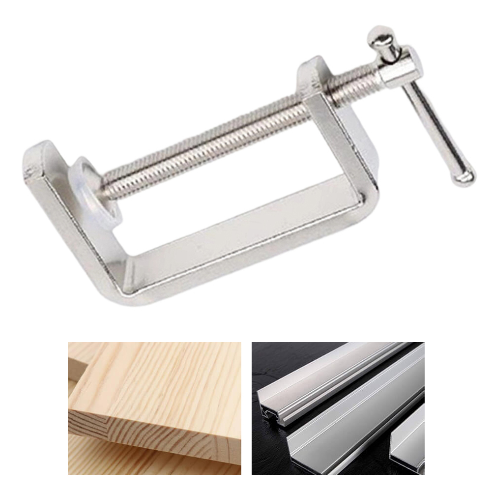 Woodworking Clamp - Heavy-Duty G-Clamp Deep Reach C Clamp