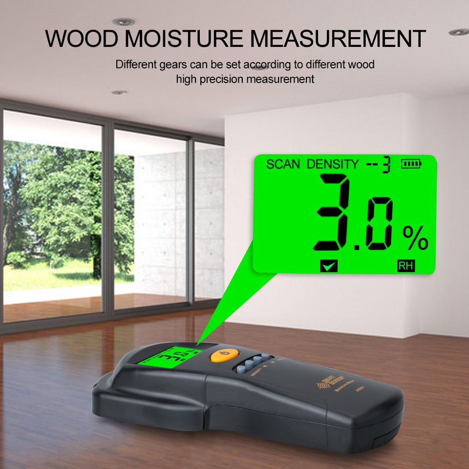 Lumber Woodworking - SMART SENSOR AS981 Digital Hygrometer Moisture