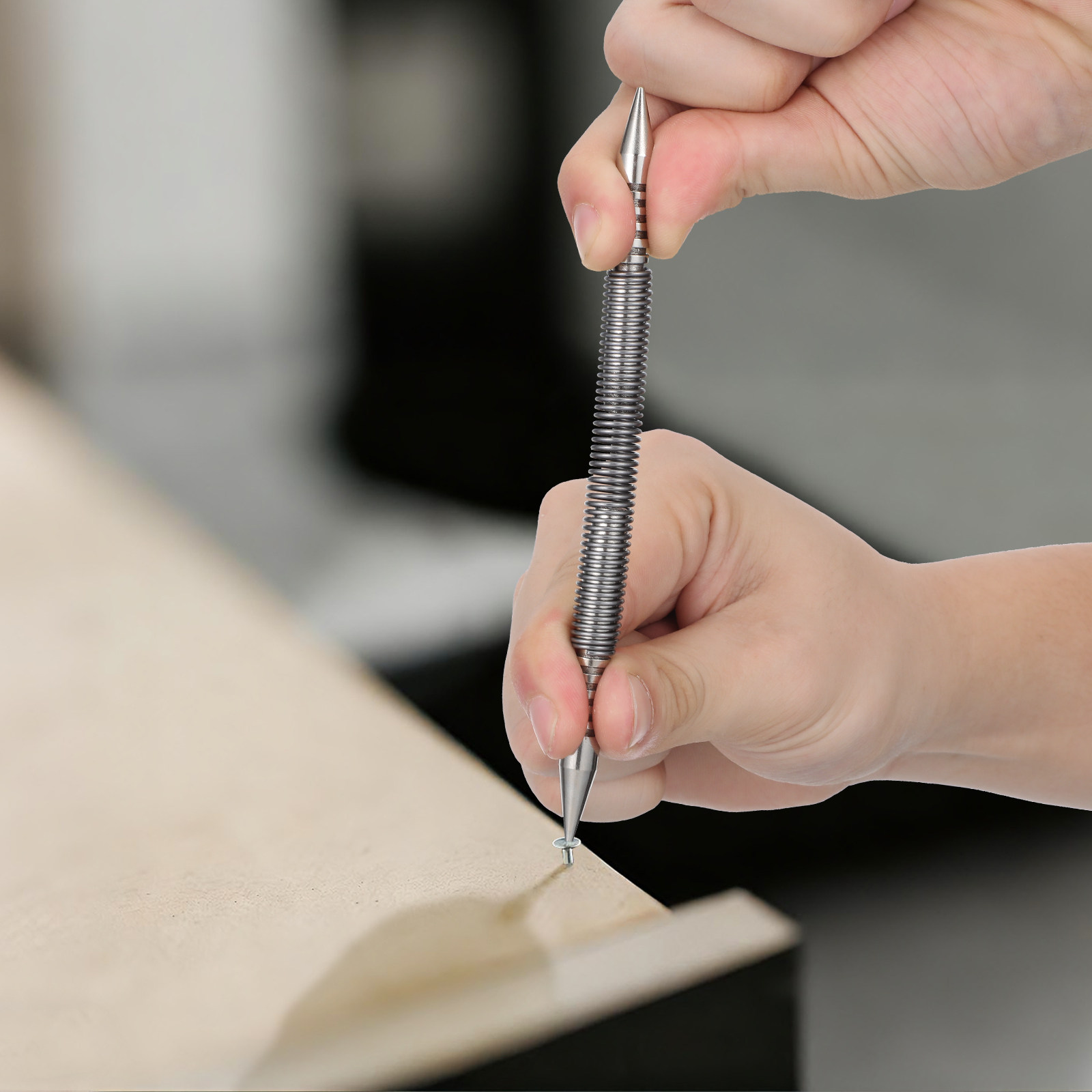 Woodworking Nails - Small Small Lightweight Spring Nail Setter