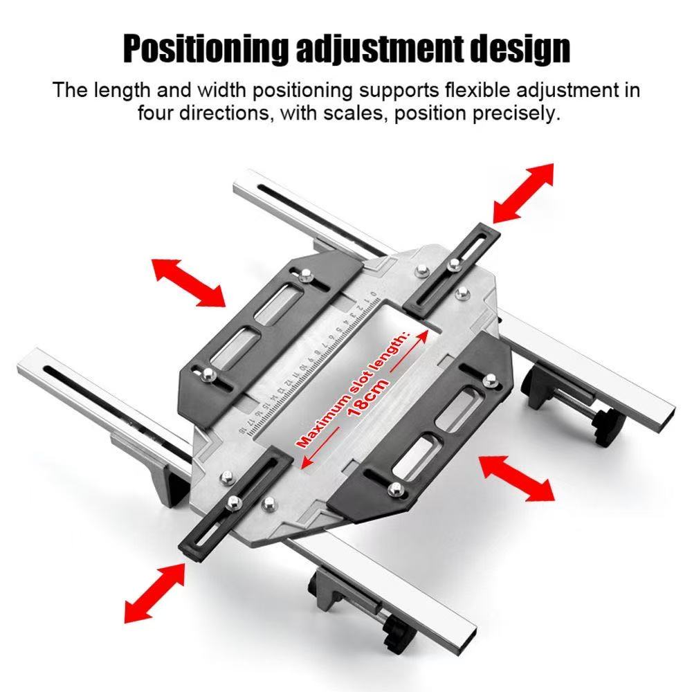 Woodworking Router Templates - Door Cabinet Jamb Router Hinge Installation