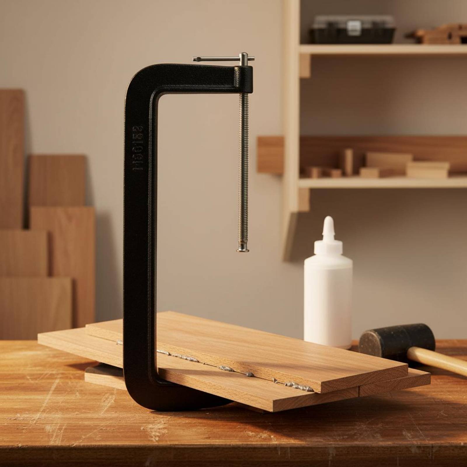 Woodworking Clamp - Deep Throat G Clamp Industrial Grade