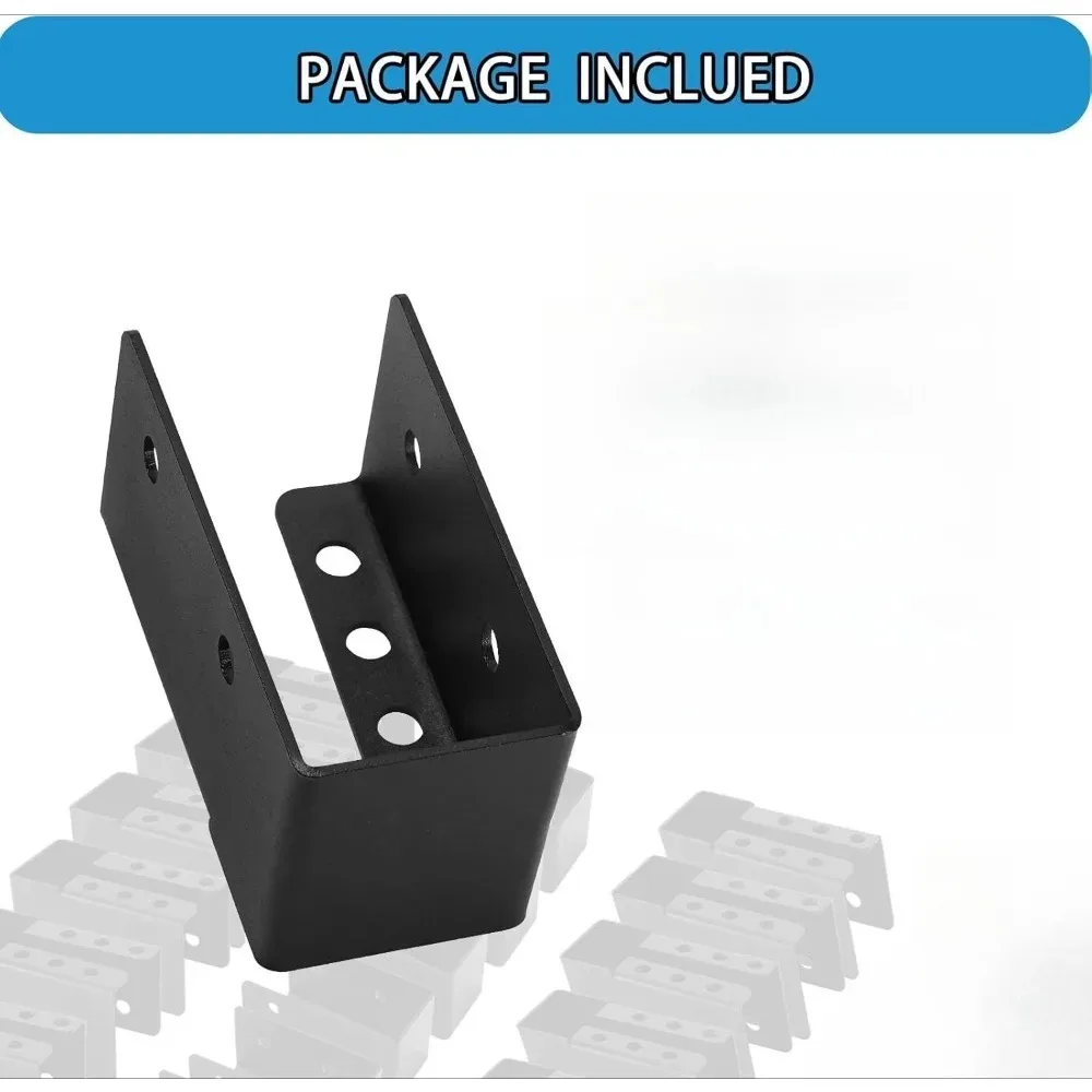 Lumber Woodworking - Heavy Duty Black Joist Hanger, Weather