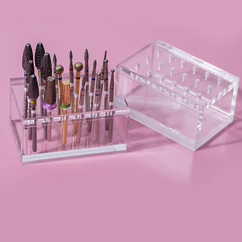 Woodworking Nails - 18 Hole Wood/Acrylic Nail Drill Bits