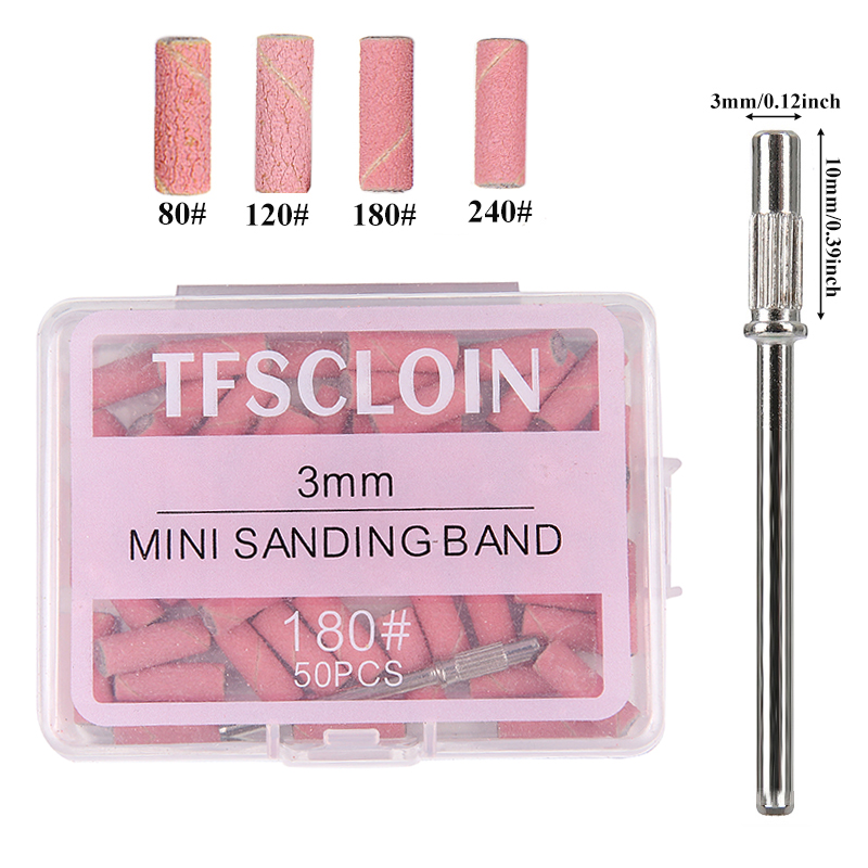 Woodworking Nails - 50pcs/box 3mm Mini Nail Sanding Bands