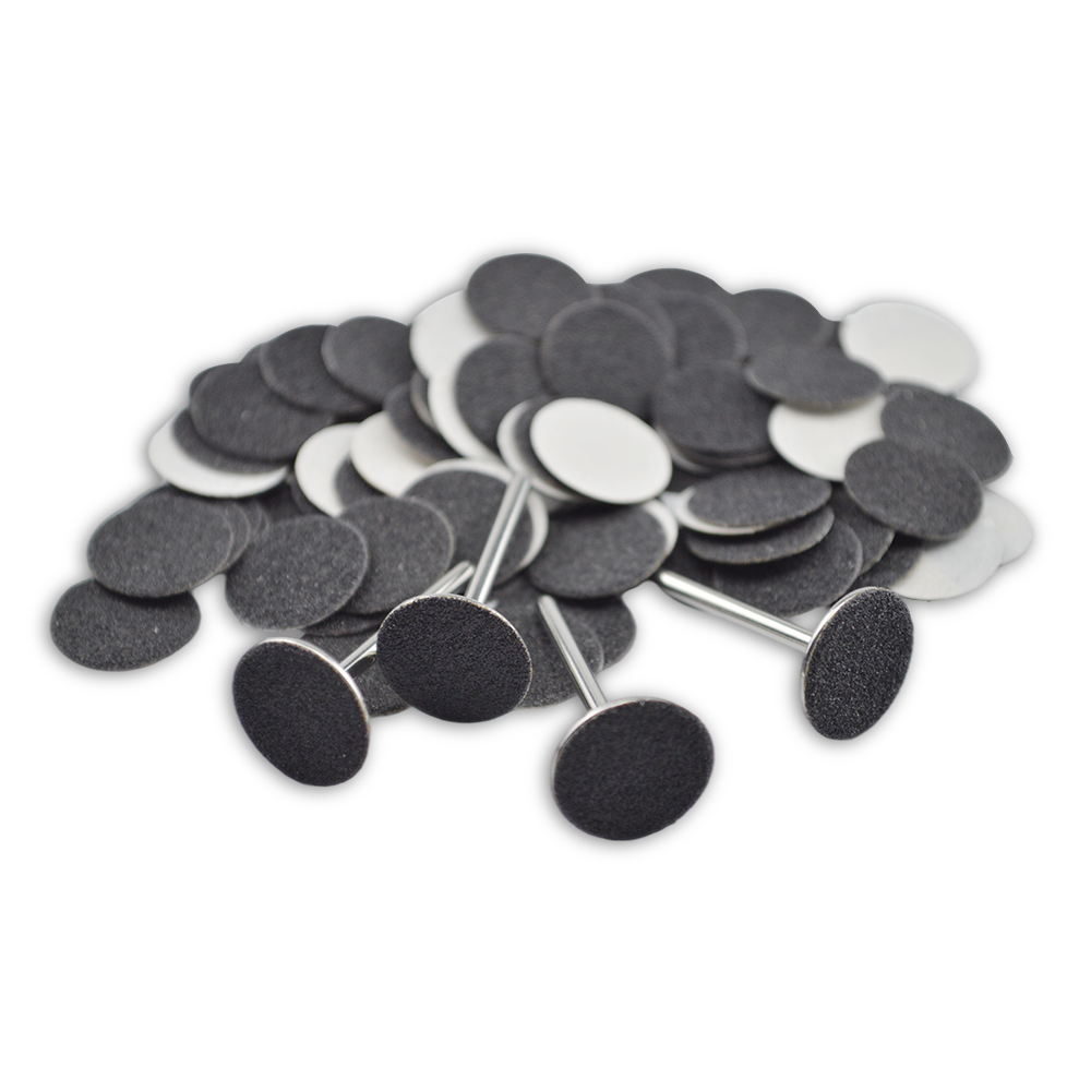 Woodworking Nails - RolinStar Black Sanding paper 100/pcs Pedicure
