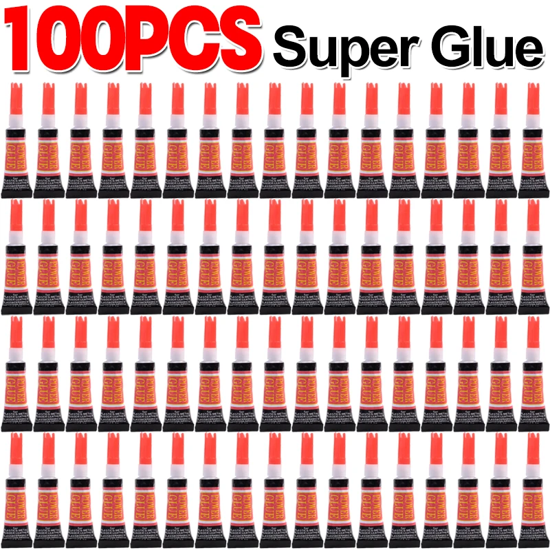 Woodworking Nails - 100x Liquid Super Glue Wood Rubber