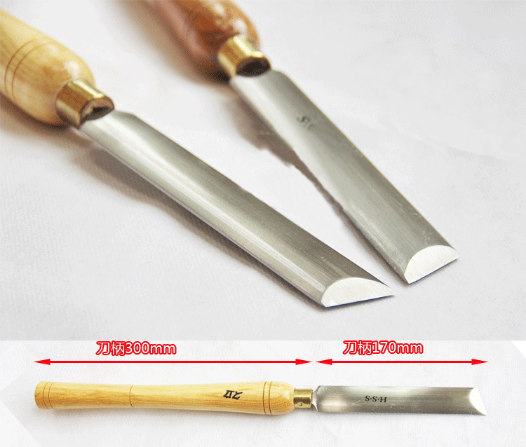A2014-A HSS Oval Skew Chisel 2 - Skew Chisel Wood ulasan dan harga