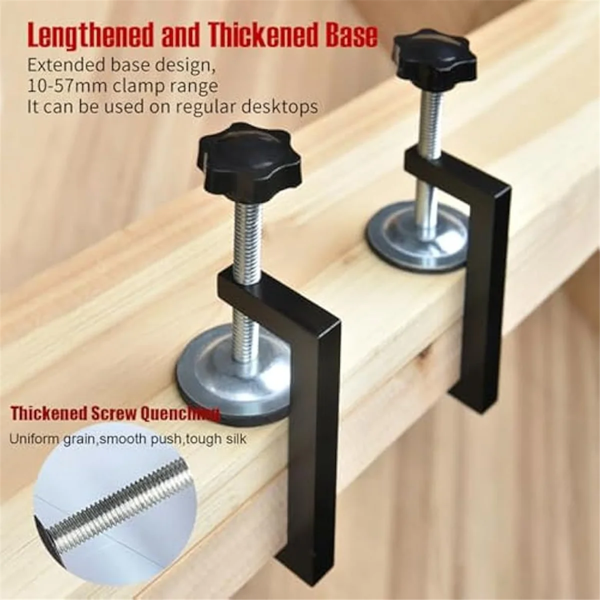 A06K 4pc G Clamps for Woodwork - Woodworking Cutting Tools ulasan dan harga