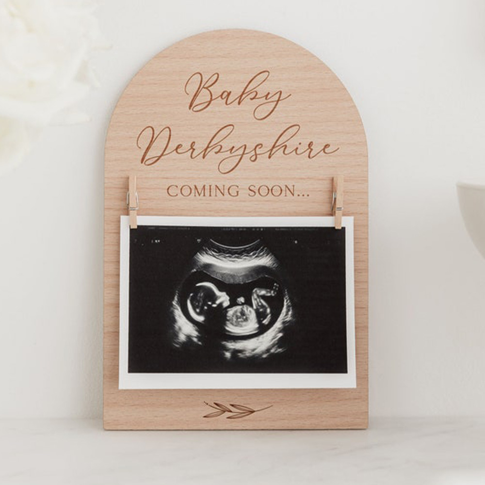 Personalised Pregnancy Announc - Woodworking Laser ulasan dan harga
