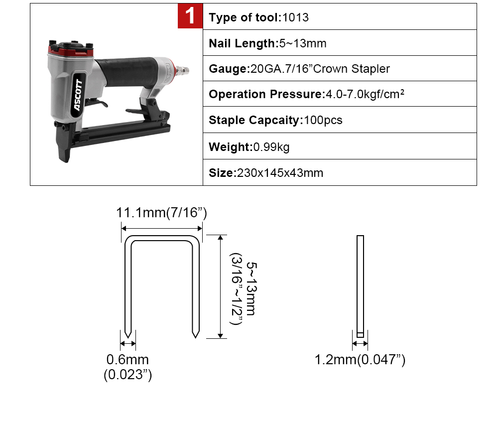 20GA 5-13mm 100pcs 1013j Indus - Woodworking Nails ulasan dan harga