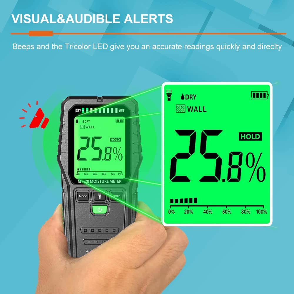Pinless Wood Moisture Meters D - Lumber Woodworking ulasan dan harga
