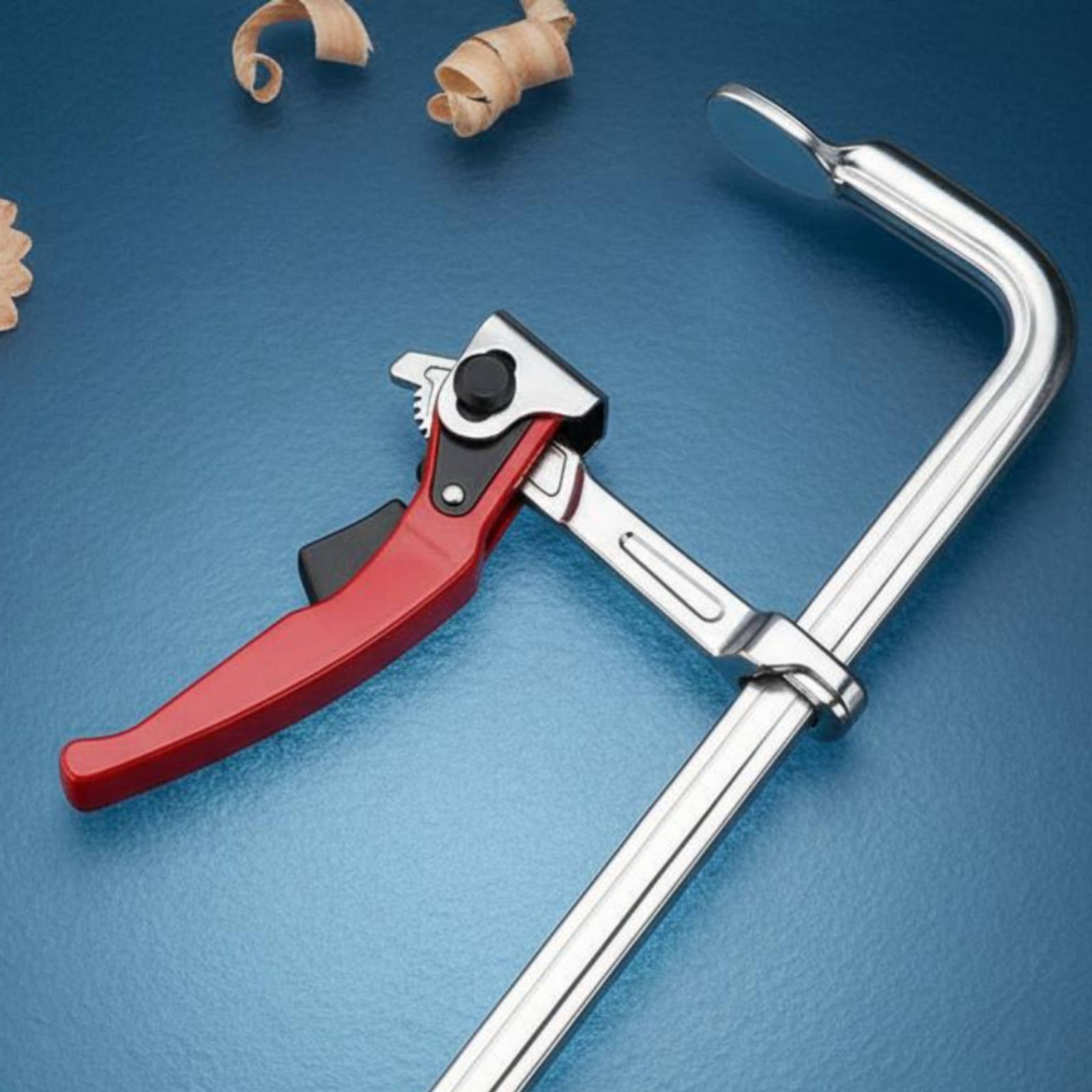 2 Pieces Ratchet F Clamp Indus - Woodworking Workshop ulasan dan harga