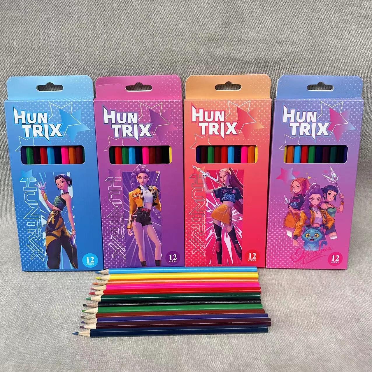 Cute Anime Colored Pencils 12P - Woodworking Ideas ulasan dan harga