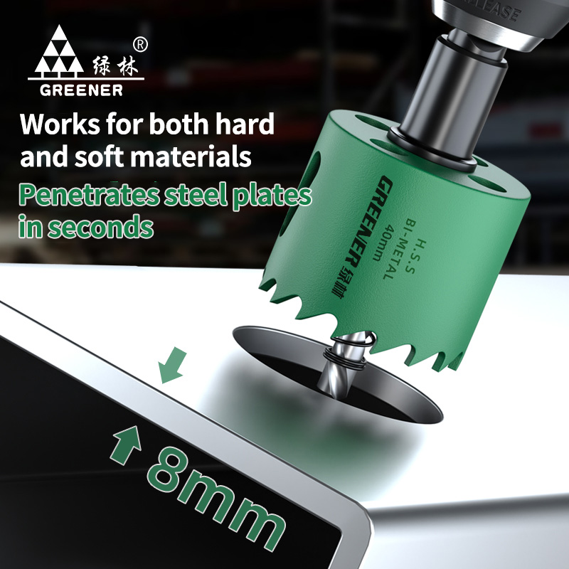 19-127mm Hole Saw Cutting Set  - Woodworking Cutting Tools ulasan dan harga
