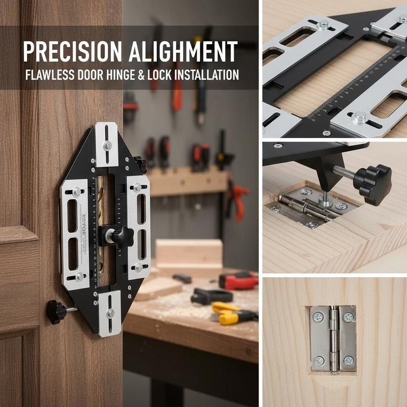 Aluminum Alloy Mortise Templat - Woodworking Clamp ulasan dan harga