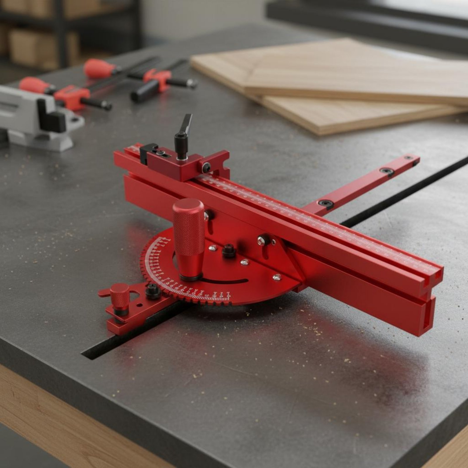 T-Slot Saw Fence Easy to Insta - Woodworking Cutting Tools ulasan dan harga