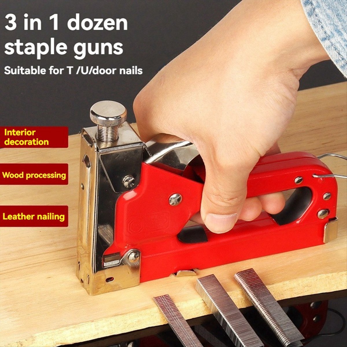 N82R Manual Three-Purpose Nail - Woodworking Nails ulasan dan harga