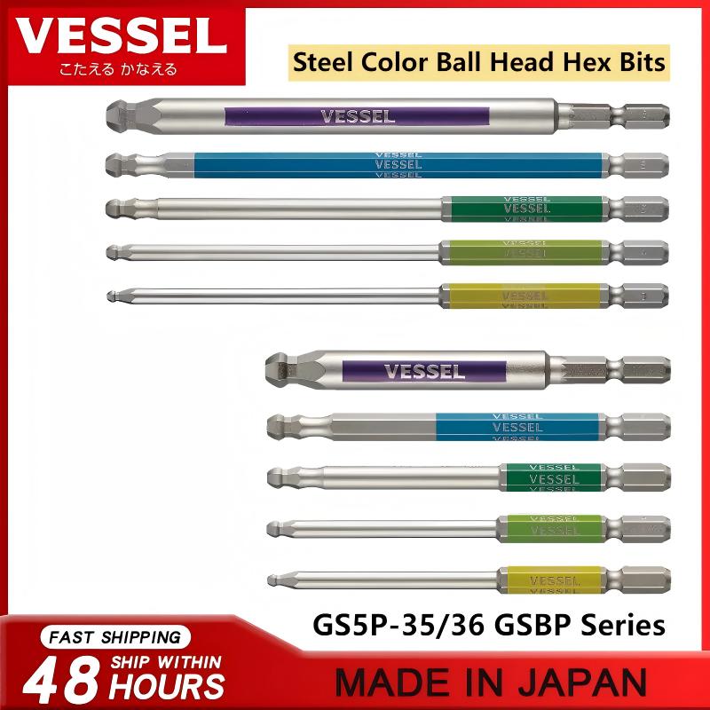 VESSEL JIS GSBP Series Bit Set - Woodworking In Japan ulasan dan harga