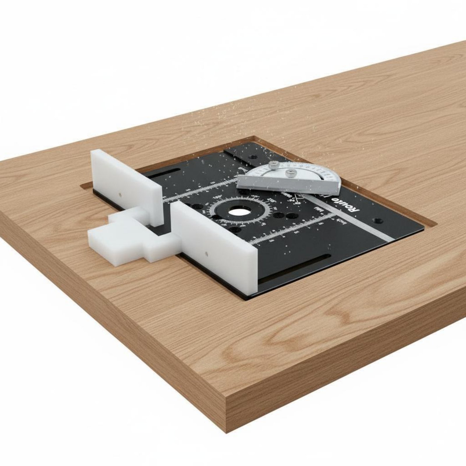 Aluminum Router Insert Plate L - Woodworking Laser ulasan dan harga