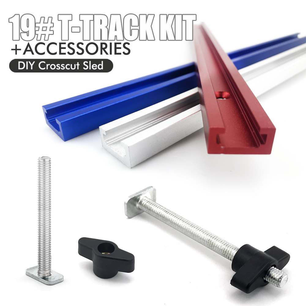 Woodworking 19# T-track Kit an - Woodworking Workshop ulasan dan harga