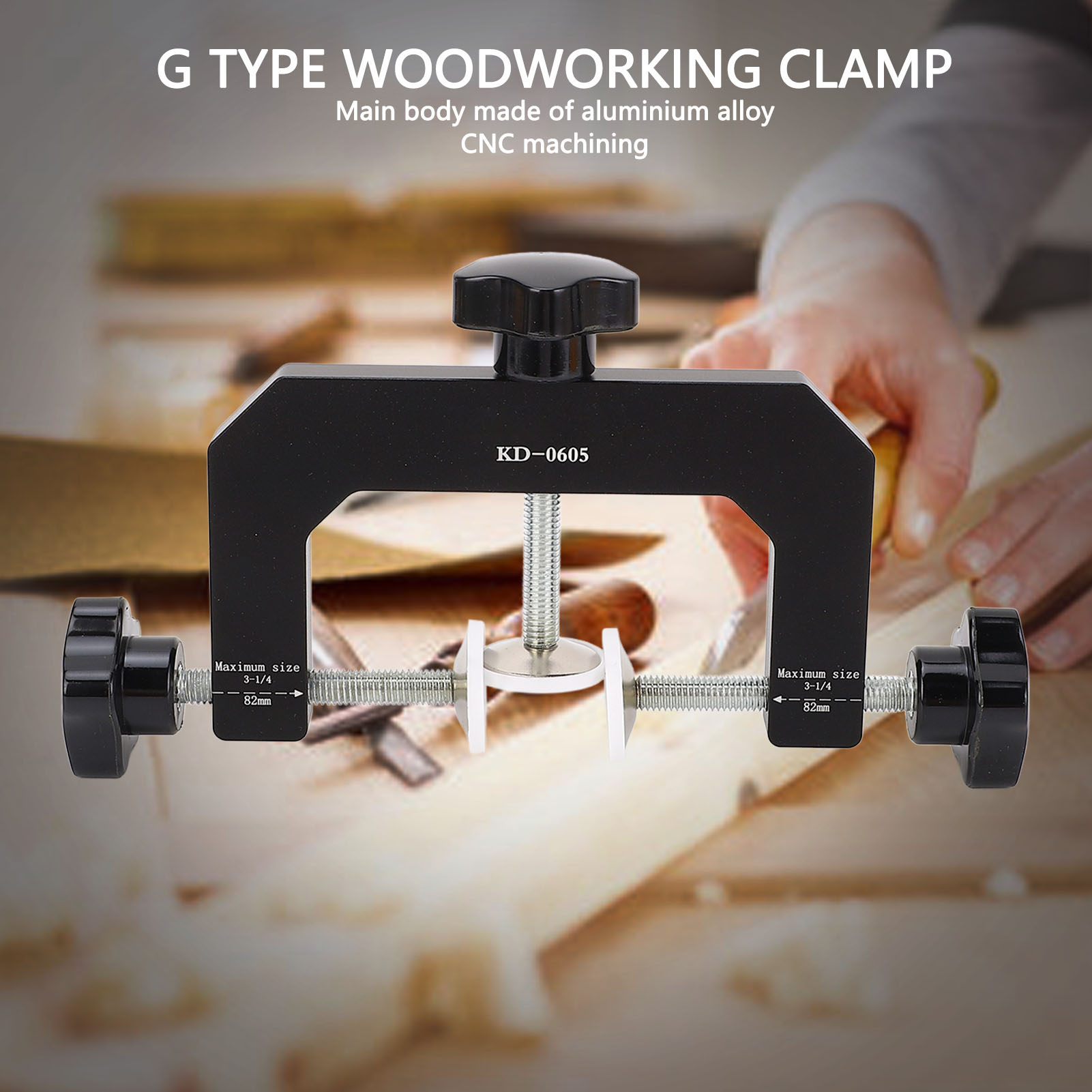 3 Way G Clamp Aluminium Alloy  - Woodworking Vise ulasan dan harga