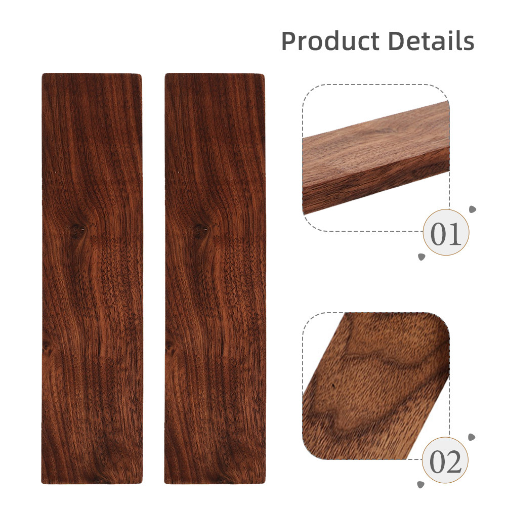 4Pcs Thickened Walnut Wood Blo - Lumber Woodworking ulasan dan harga