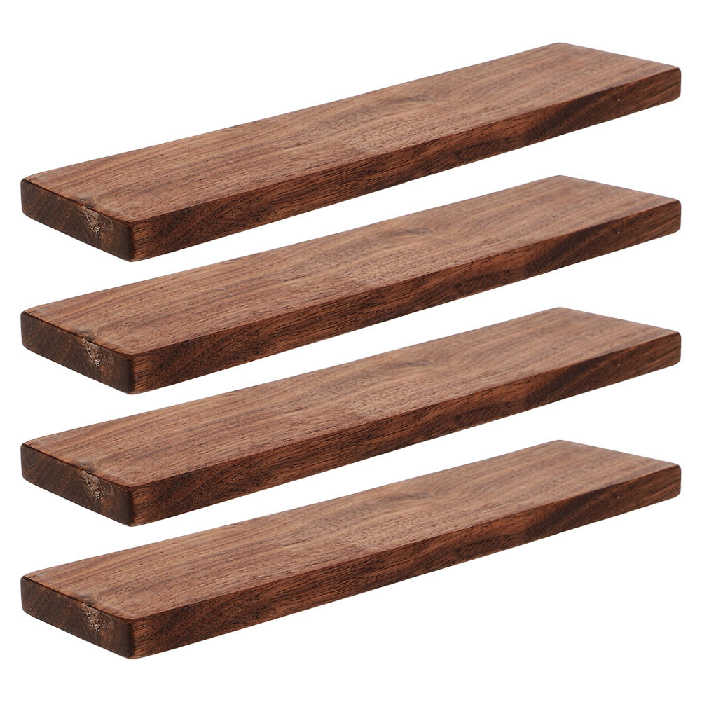 4Pcs Thickened Walnut Wood Blo - Lumber Woodworking ulasan dan harga