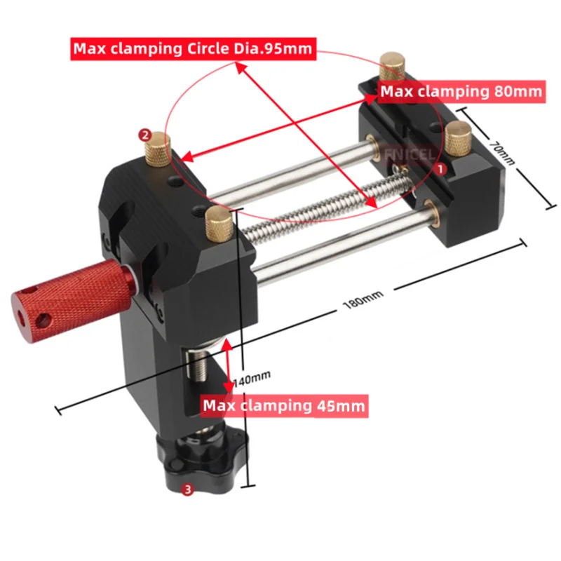 Multifunc Aluminum Alloy Table - Woodworking Clamp ulasan dan harga