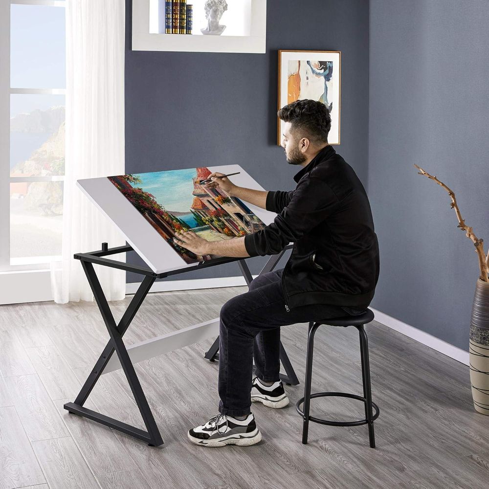 Drating Table or Artists Art D - Woodworking Table ulasan dan harga