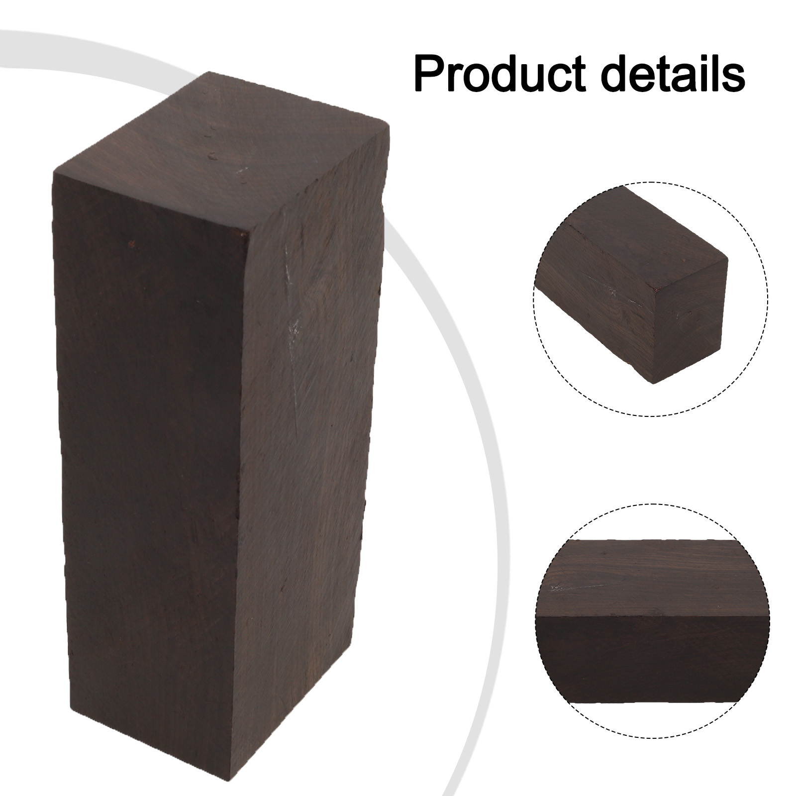 Ebony Lumber Blank Block Desig - Lumber Woodworking ulasan dan harga