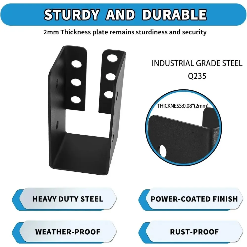 Heavy Duty Black Joist Hanger, - Lumber Woodworking ulasan dan harga