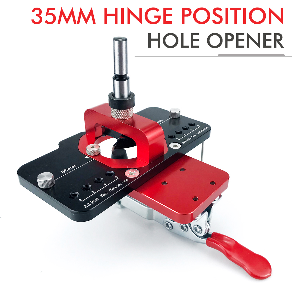 35mm Concealed Door Hinge Jig  - Woodworking Router Templates ulasan dan harga