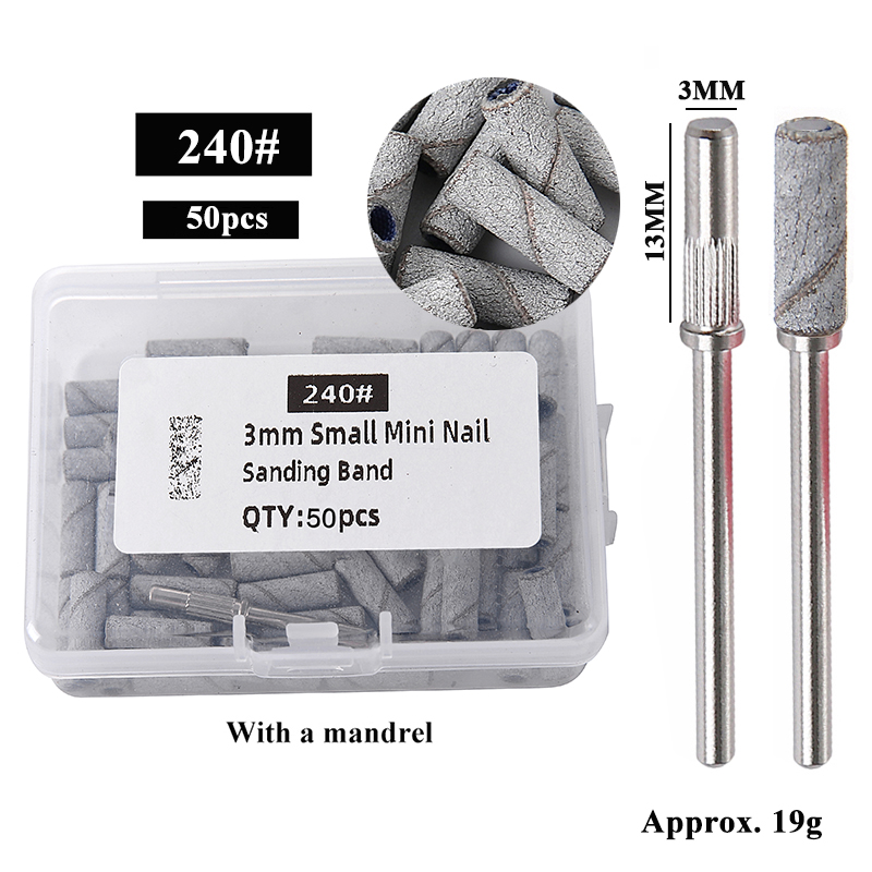 50pcs/box 3mm Mini Sanding Ban - Woodworking Nails ulasan dan harga