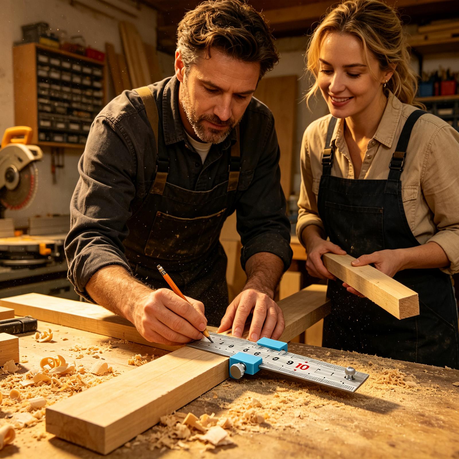 Carpentry Tools Carpentry Rule - Woodworking Workshop ulasan dan harga