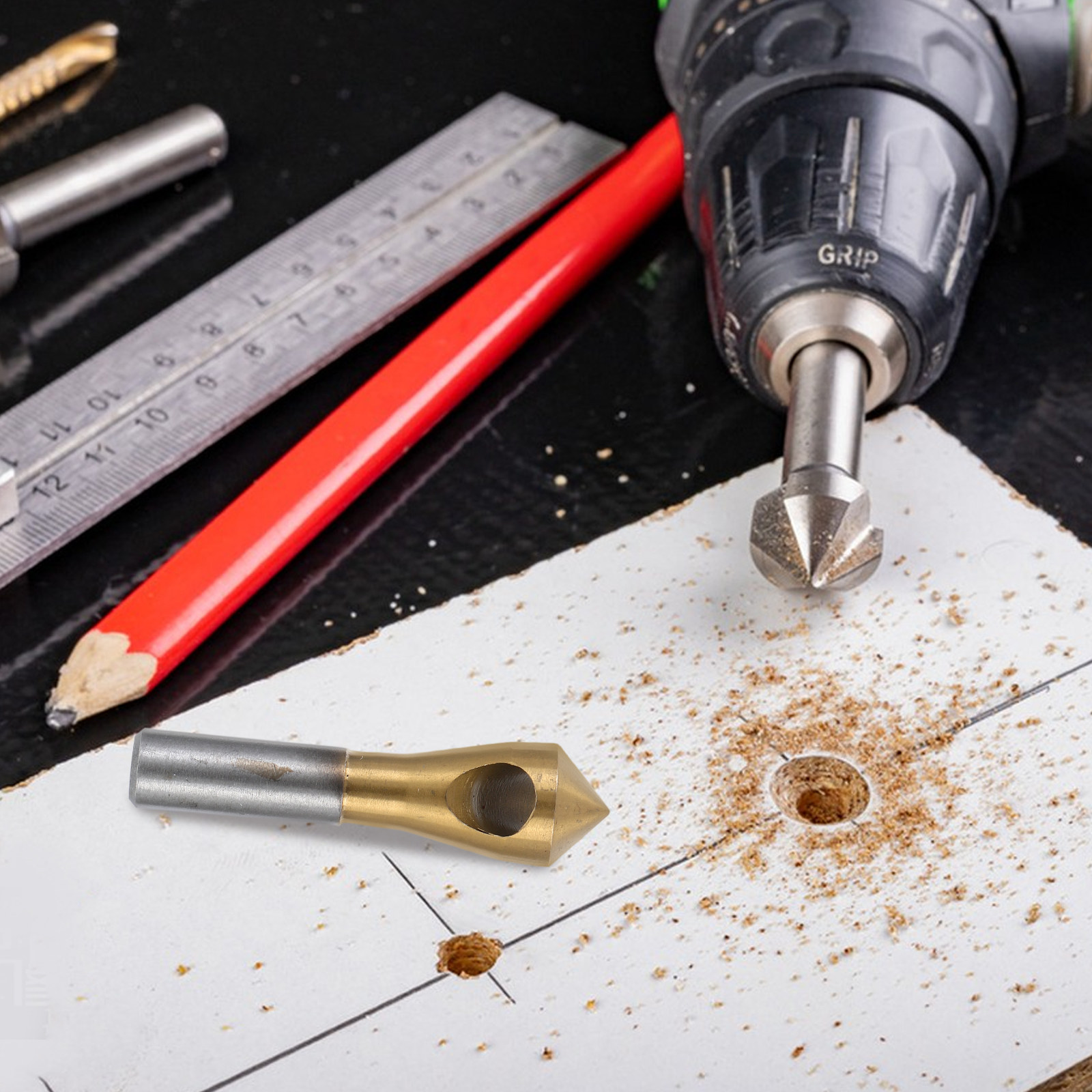 High Performance Titanium Coat - Woodworking Cutting Tools ulasan dan harga
