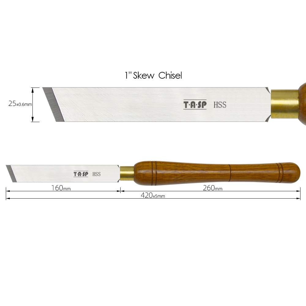 TASP HSS Skew Chisel Woodturni - Skew Chisel Wood ulasan dan harga